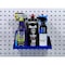 Triton Products 12 In. W x 10 In. D Blue Epoxy Coated LocBoard Steel Shelf with 6 Holes for Garment Hangers 56120-BLU - alternate 2